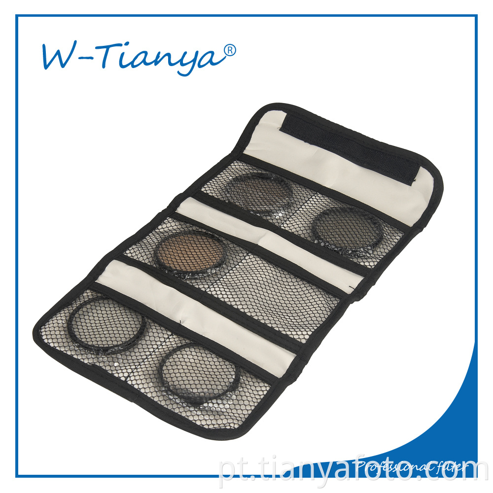 Kit de filtro Wtianya UV + CPL + ND8 de alta qualidade para câmera SLR